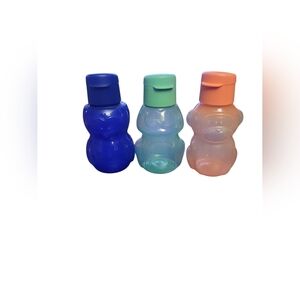 Tupperware Kids Eco Water Bottles Animals 12 oz. Set of 3